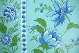 1970s Floral Vintage Wallpaper
