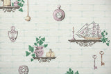 1950s Kitchen Vintage Wallpaper