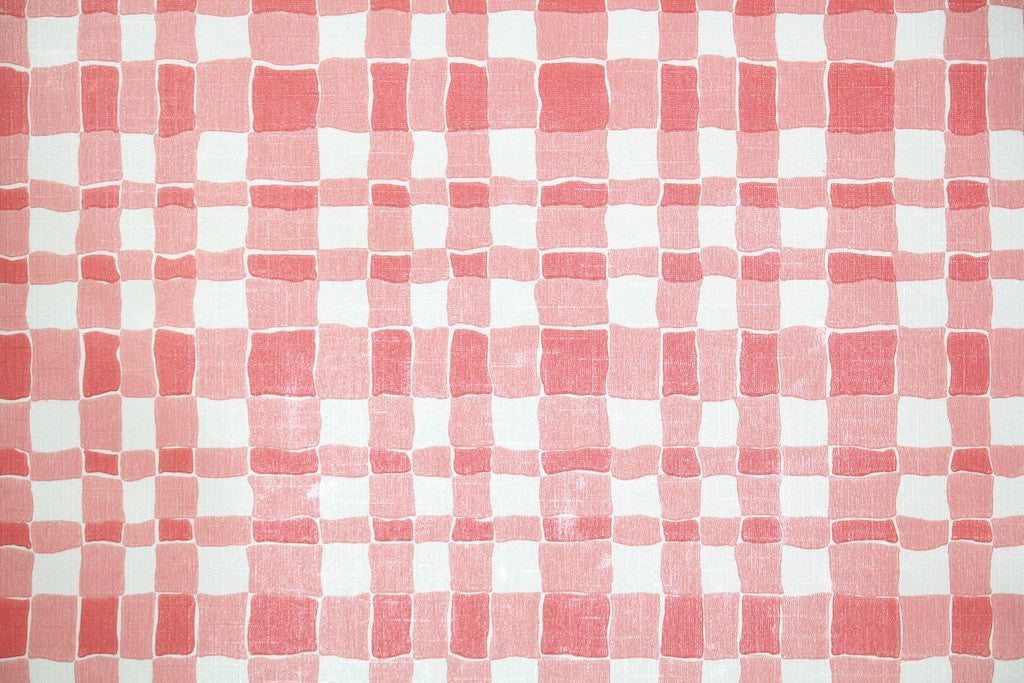 1970s Plaid Vintage Wallpaper
