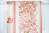 1970s Floral Vintage Wallpaper