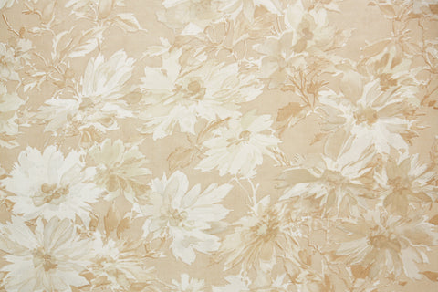 1970s Floral Vintage Wallpaper