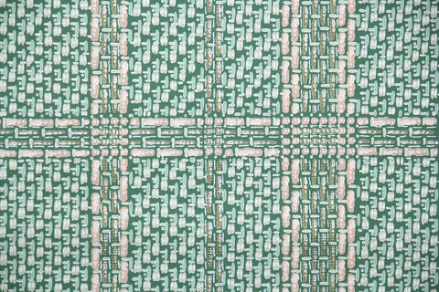 1950s Plaid Vintage Wallpaper