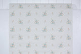 1980s Vinyl Floral Vintage Wallpaper