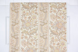 1970s Floral Stripe Vintage Wallpaper