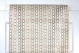 1980s Floral Stripe Vintage Wallpaper