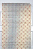 1980s Floral Stripe Vintage Wallpaper