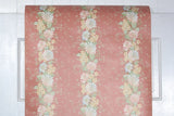 1980s Floral Vintage Wallpaper
