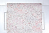 1980s Floral Vintage Wallpaper