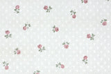 1980s Floral Vintage Wallpaper