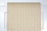 1970s Floral Stripe Vintage Wallpaper