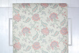 1980s Floral Vintage Wallpaper