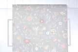 1980s Floral Vintage Wallpaper