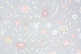1980s Floral Vintage Wallpaper
