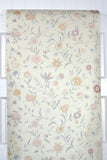 1980s Floral Vintage Wallpaper