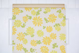 1960s Floral Vintage Wallpaper