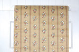 1970s Floral Vintage Wallpaper
