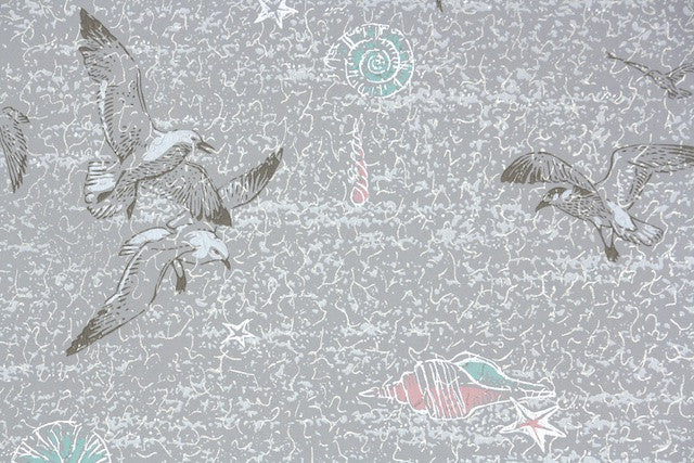 1950s Bathroom Vintage Wallpaper