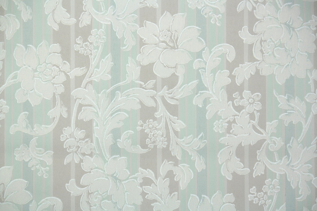 1940s Floral Vintage Wallpaper