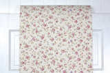 1960s Floral Vintage Wallpaper