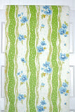 1970s Floral Vintage Wallpaper