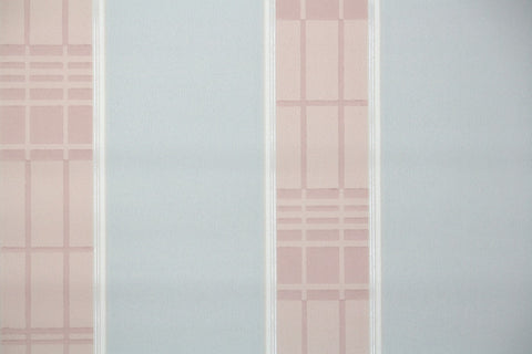 1940s Stripe Vintage Wallpaper