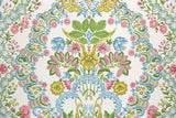 1960s Floral Damask Vintage Wallpaper