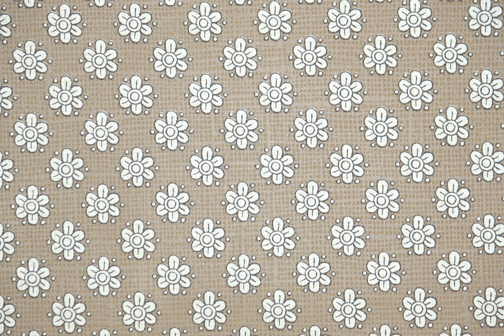 1970s Floral Vintage Wallpaper