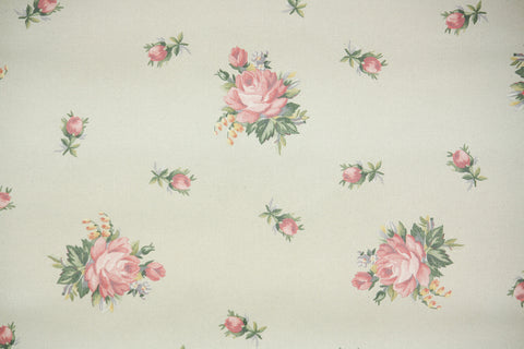 1950s Floral Vintage Wallpaper