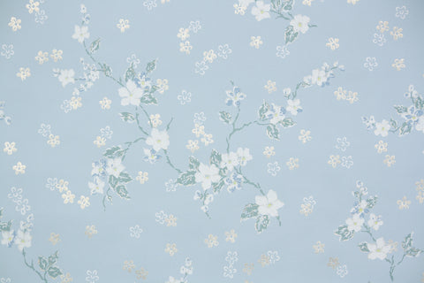1950s Floral Vintage Wallpaper