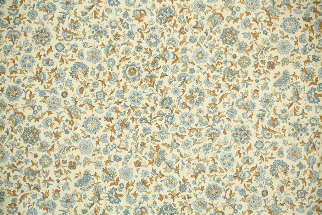1970s Floral Vintage Wallpaper