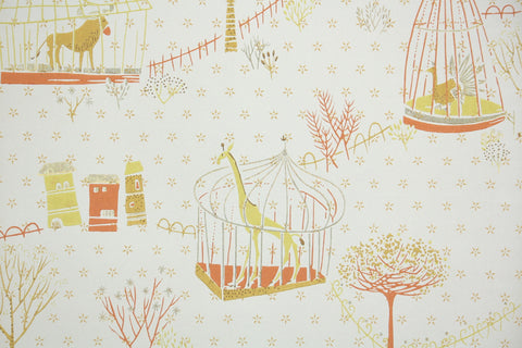 1960s Childrens Vintage Wallpaper