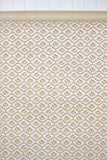 1970s Floral Hand-Print Vintage Wallpaper