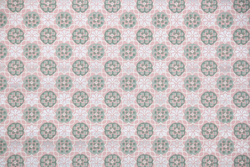 1940s Geometric Vintage Wallpaper