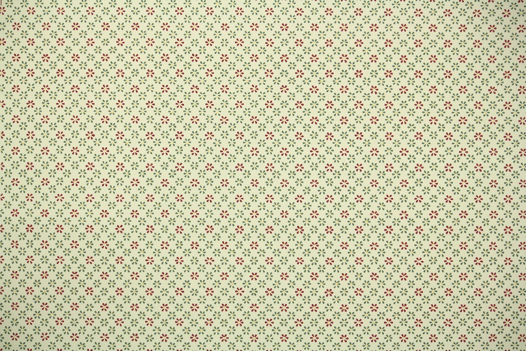 1950s Floral Vintage Wallpaper