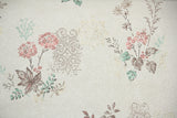 1960s Floral Vintage Wallpaper