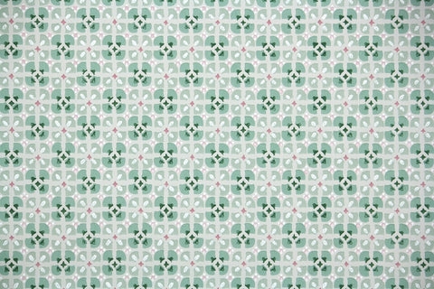 1940s Geometric Vintage Wallpaper