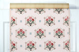 1950s Floral Vintage Wallpaper