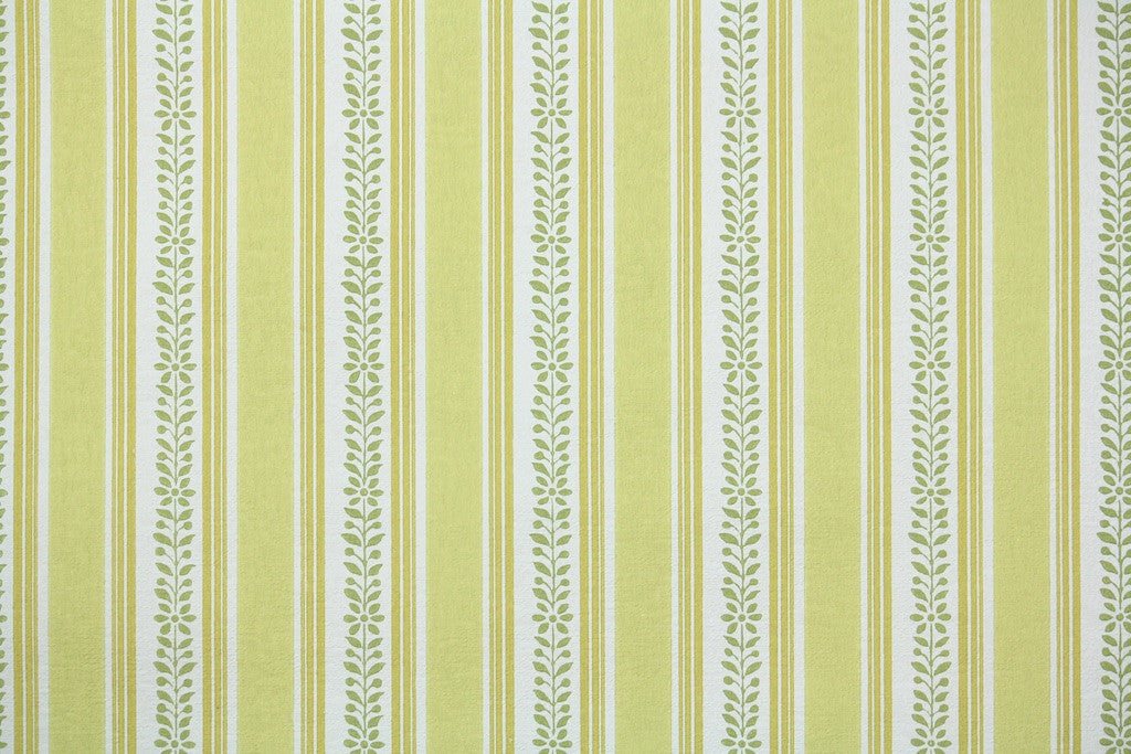 1960s Stripe Vintage Wallpaper