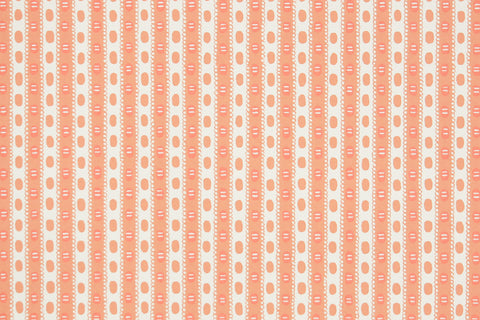 1970s Stripe Hand-Print Vintage Wallpaper