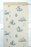 1950s Kitchen Vintage Wallpaper