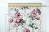 1940s Floral Vintage Wallpaper