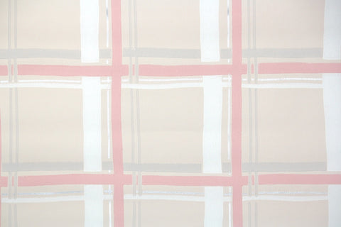 1950s Plaid Vintage Wallpaper
