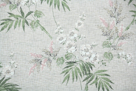 1950s Floral Vintage Wallpaper