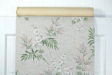 1950s Floral Vintage Wallpaper