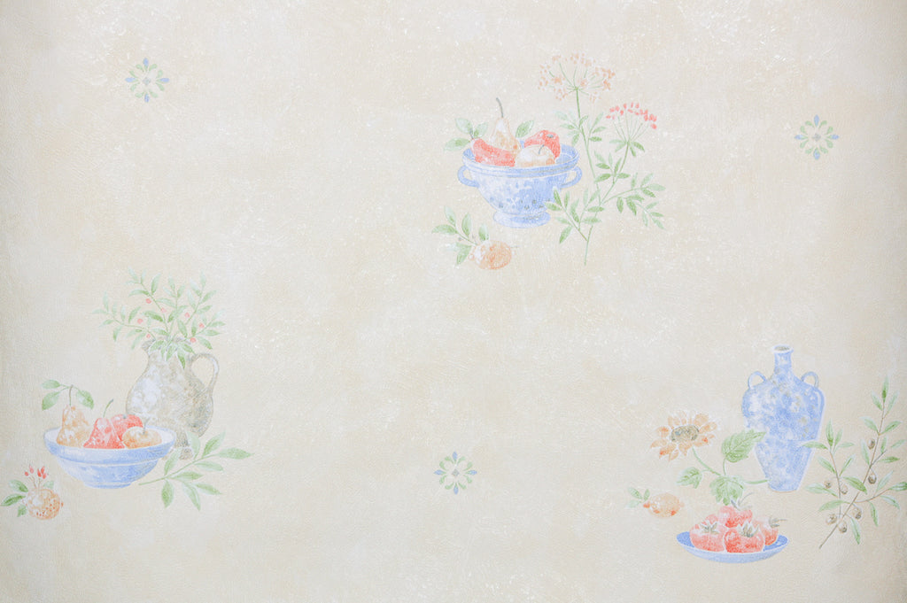 1980s Kitchen Vintage Wallpaper