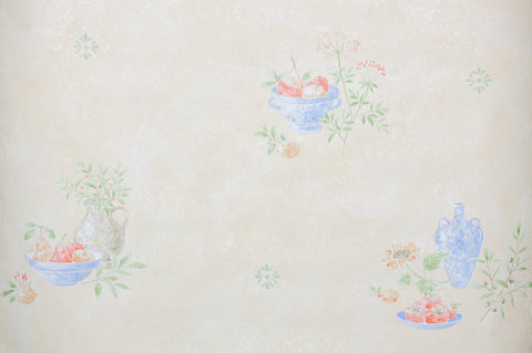 1980s Kitchen Vintage Wallpaper