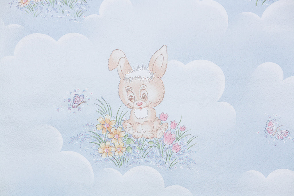 1980s Childrens Vintage Wallpaper