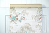1960s Floral Vintage Wallpaper