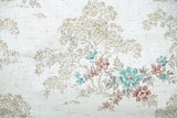 1960s Floral Vintage Wallpaper