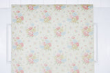 1980s Floral Vintage Wallpaper